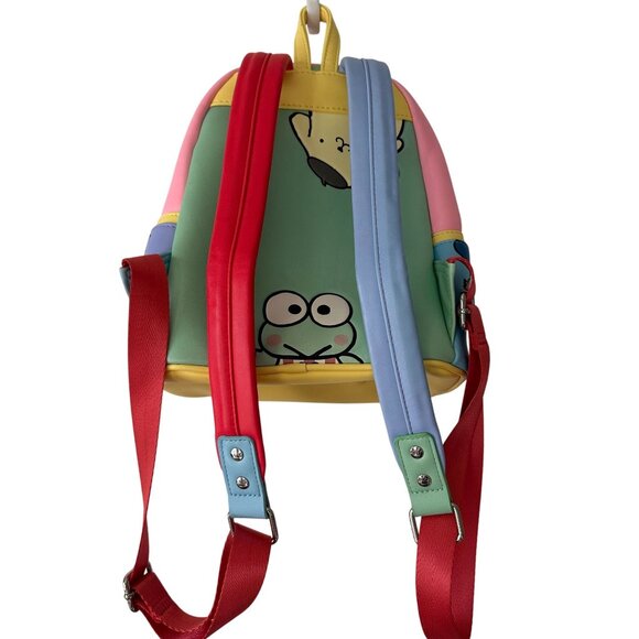 Loungefly Sanrio Hello Kitty and Friends Color Block Mini Backppack - Picture 8 of 13